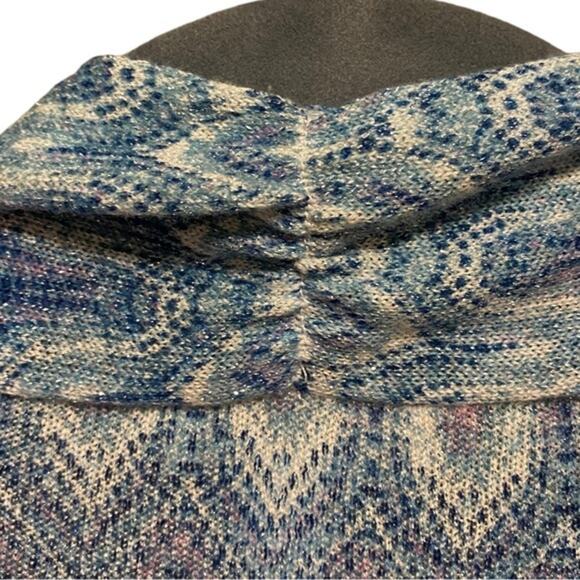 Chico’s Open Front Cardigan Women’s Size 4 XS Lightweight Shimmer 3/4 Sleeves - Picture 5 of 9